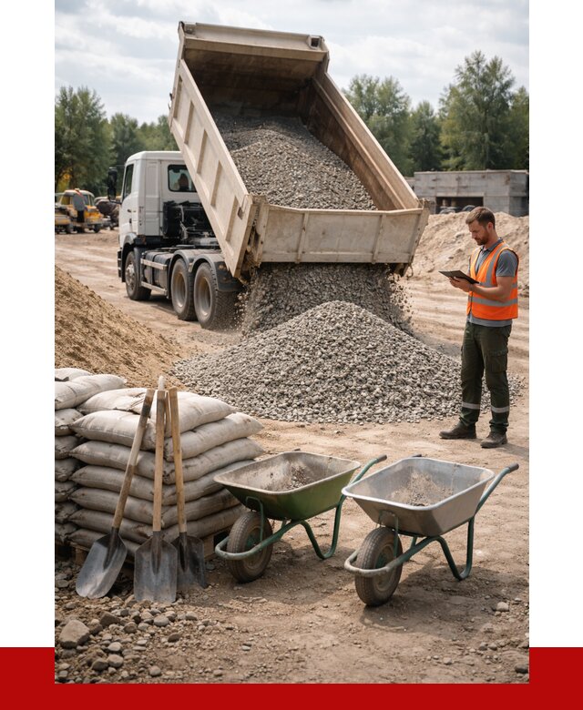 Доставка нерудных материалов в Тейково от 1305 руб. | ПРОНЕРУДТкв