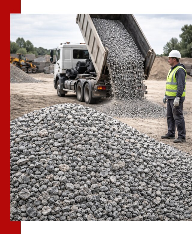 Доставка и продажа гранитного щебня фракции 5-20 в Тейково