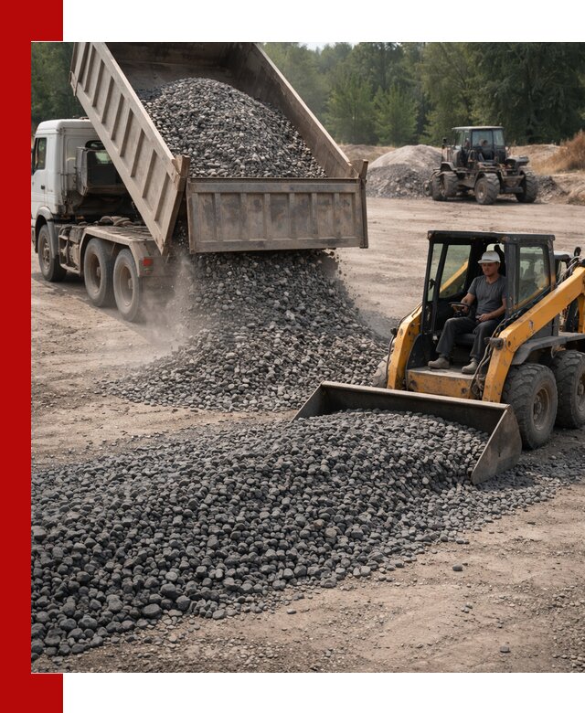 Гранитный щебень фракция 40-70 с доставкой в Тейково