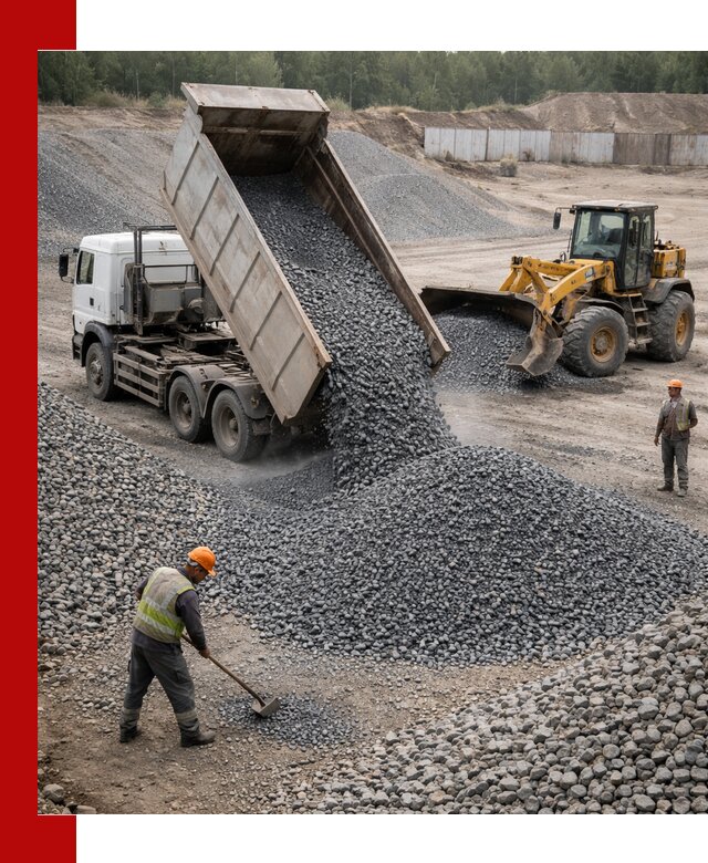 Щебень габбро-диабаз фр. 5-20 с доставкой в Тейково