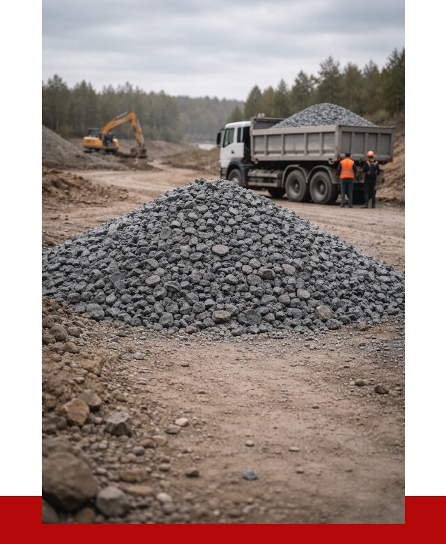 Щебень габбро диабаз фракция 40-70 в Тейково от 2392 р-ПРОНЕРУДТкв