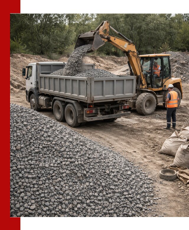 Доставка гравийного щебня в Тейково оптом и в розницу