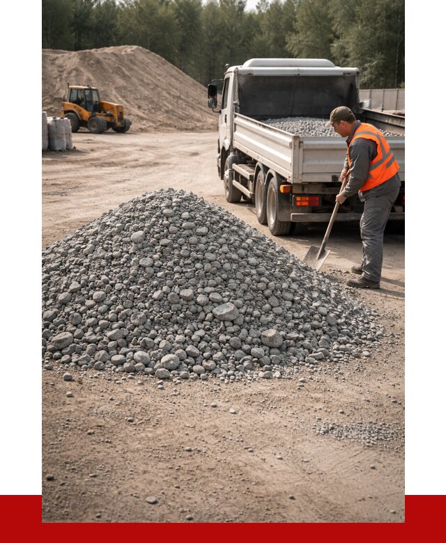 Гравийный щебень фракция 5-10 в Тейково от 2392 р. | ПРОНЕРУДТкв