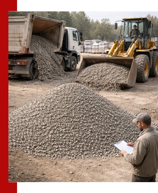 Гравийный щебень фракция 5–10 с доставкой в Тейково