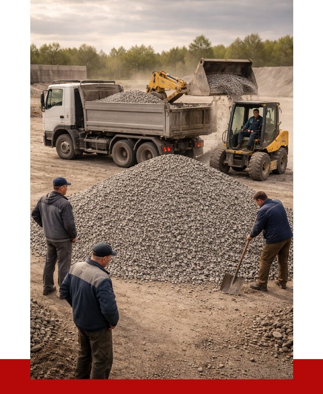Гравийный щебень фракция 5-20 в Тейково от 2610 р. ПРОНЕРУДТкв
