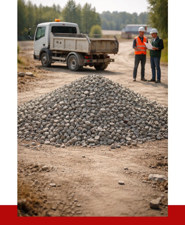 Гравийный щебень фракция 20-40 в Тейково от 1305 р. | ПРОНЕРУДТкв