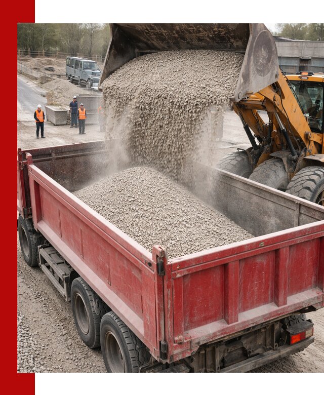 Купить известняковый щебень фракции 0-5 с доставкой в Тейково