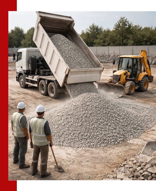 Купить известняковый щебень фракции 5–10 мм с доставкой в Тейково