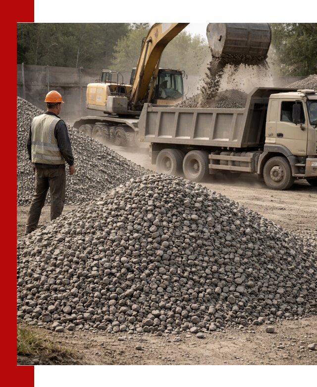 Шлаковый щебень фракция 5-20 с доставкой в Тейково