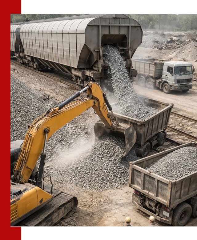 Доставка железнодорожного щебня в Тейково крупными партиями быстрого отгруза