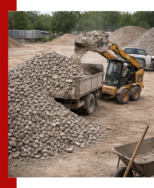 Доставка вторичного щебня в Тейково для строительных работ