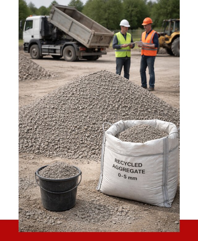 Вторичный щебень фракция 0-5 в Тейково от 1740 р. ПРОНЕРУДТкв