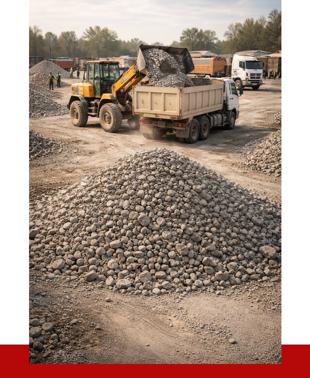 Вторичный щебень фракция 40-70 в Тейково от 1892 р, ПРОНЕРУДТкв