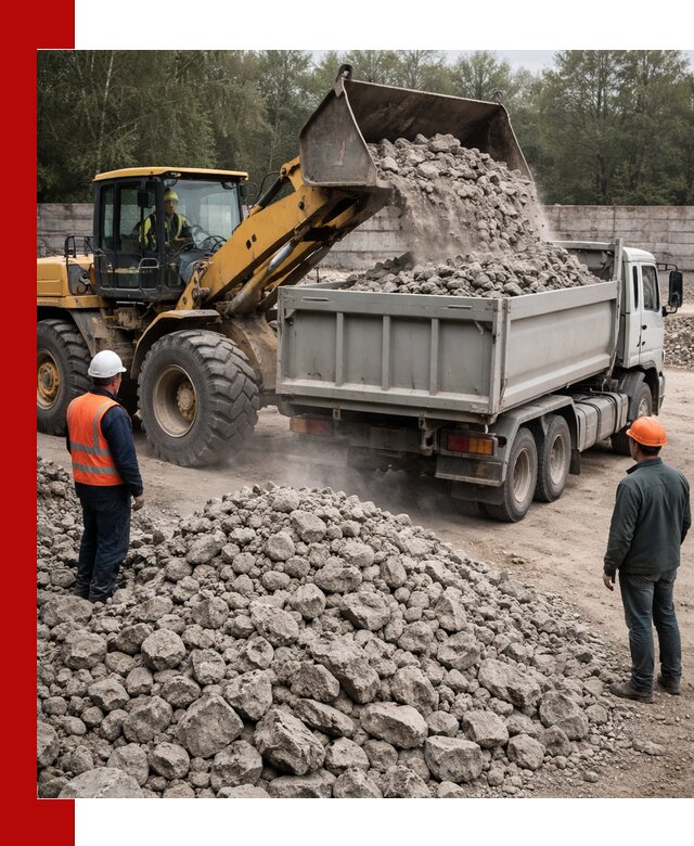 Вторичный щебень фракция 70–150 в Тейково с доставкой