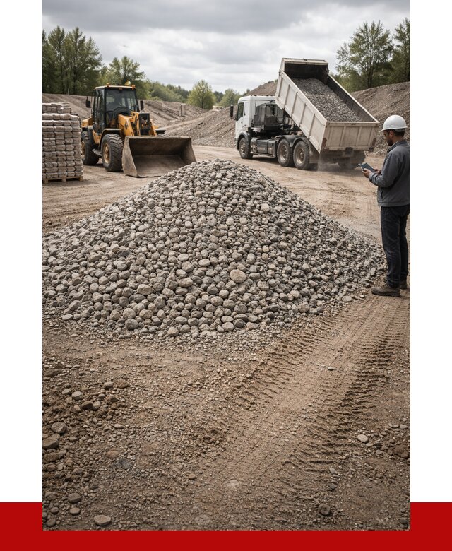 Купить бетонный щебень в Тейково, от 3479 р. ПРОНЕРУДТкв