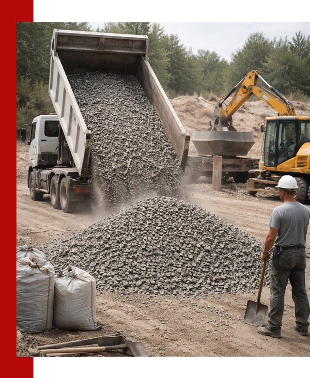 Доставка и продажа бетонного щебня в Тейково