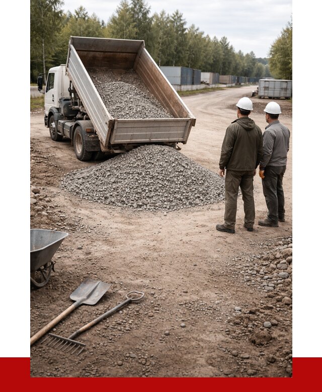 Бетонный щебень фракция 5-20 в Тейково от 3479 р., ПРОНЕРУДТкв