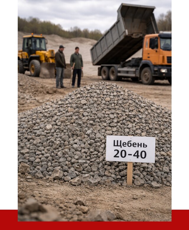 Бетонный щебень фракция 20-40 в Тейково от 2664 р. | ПРОНЕРУДТкв