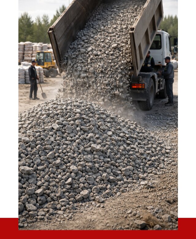 Бетонный щебень фракция 40-70 в Тейково от 1957 р. ПРОНЕРУДТкв