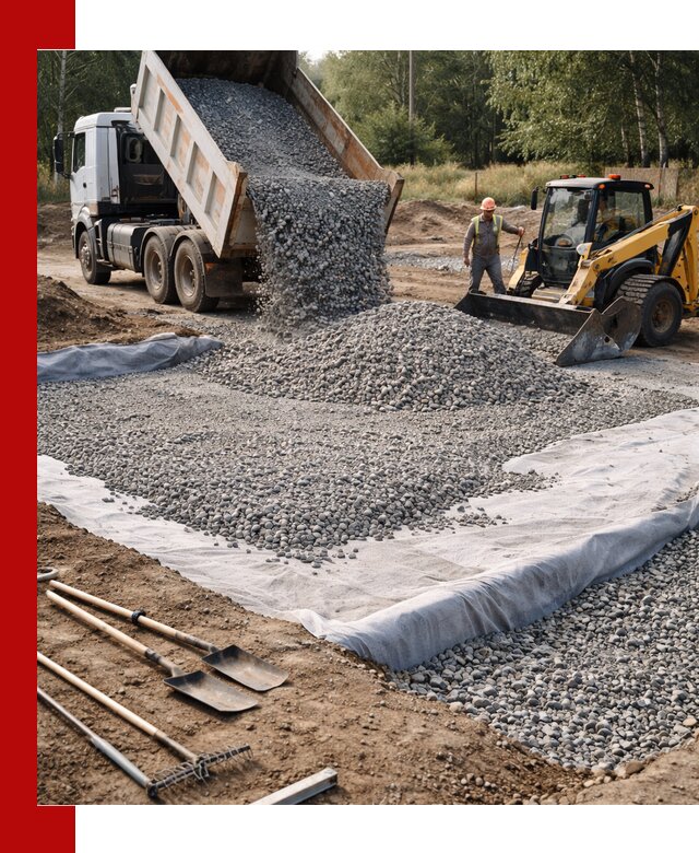 Щебень для фундамента с доставкой в Тейково