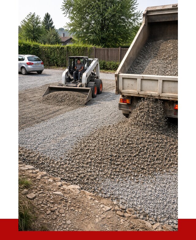 Щебень для парковки в Тейково с доставкой от 1305 р.| ПРОНЕРУДТкв