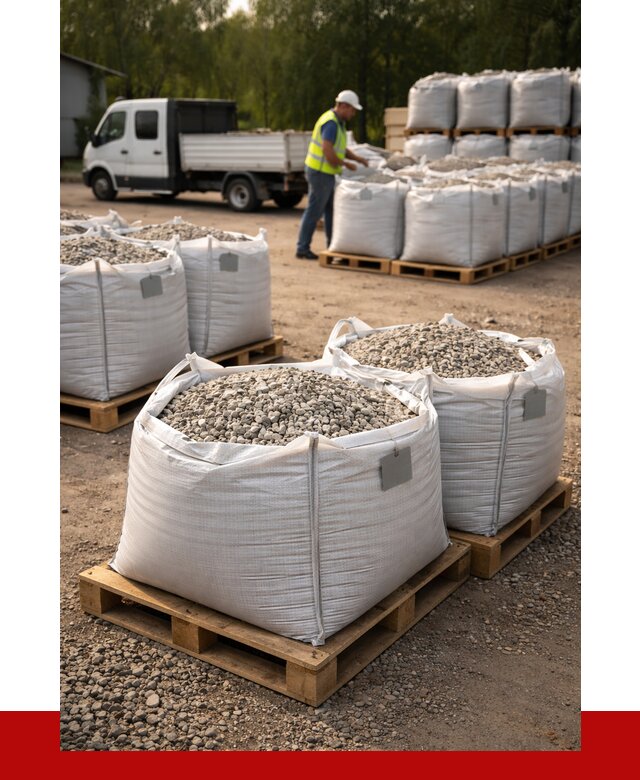 Щебень в мешках с доставкой в Тейково от 4567 р. | ПРОНЕРУДТкв