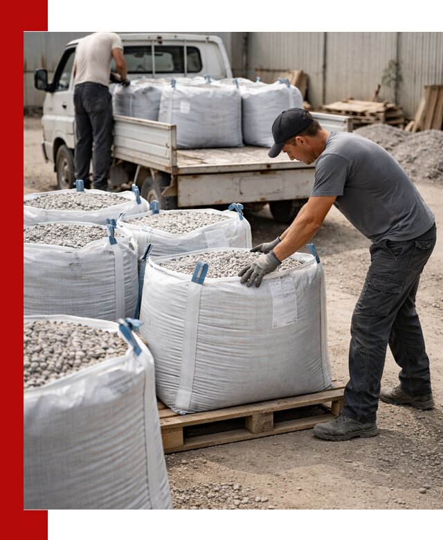 Доставка щебня в мешках по выгодным ценам в Тейково