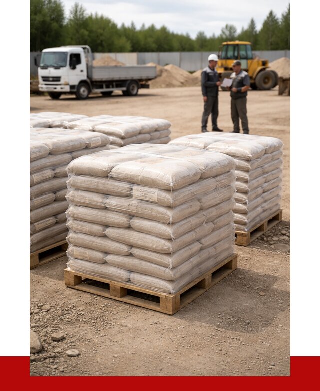 Карьерный песок в мешках в Тейково от 1305 р. - ПРОНЕРУДТкв