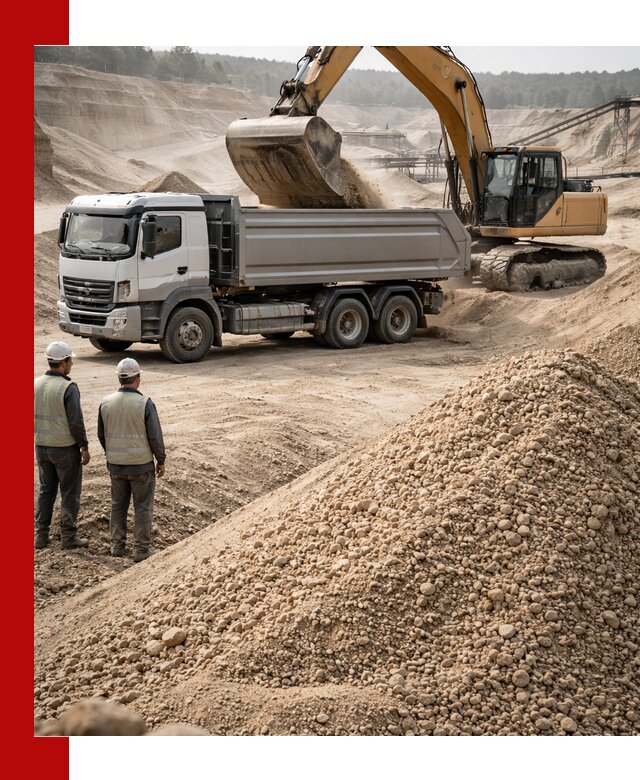 Карьерный крупнозернистый песок с доставкой в Тейково