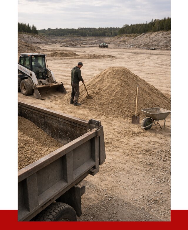 Карьерный песок среднезернистый в Тейково, от 2392 р. ПРОНЕРУДТкв