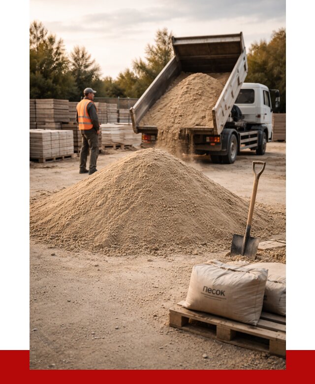 Купить сухой песок в Тейково с доставкой от 2610 р. | ПРОНЕРУДТкв