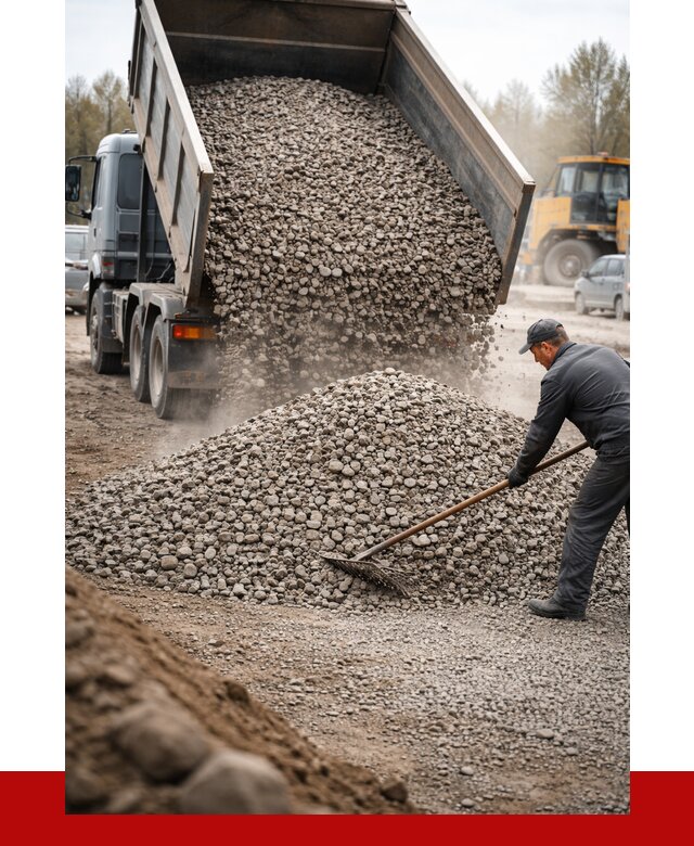 Гравий фракция 20-40 в Тейково от 2718 р. доставка | ПРОНЕРУДТкв