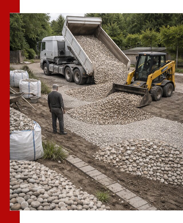 Доставка морской гальки оптом и в розницу в Тейково