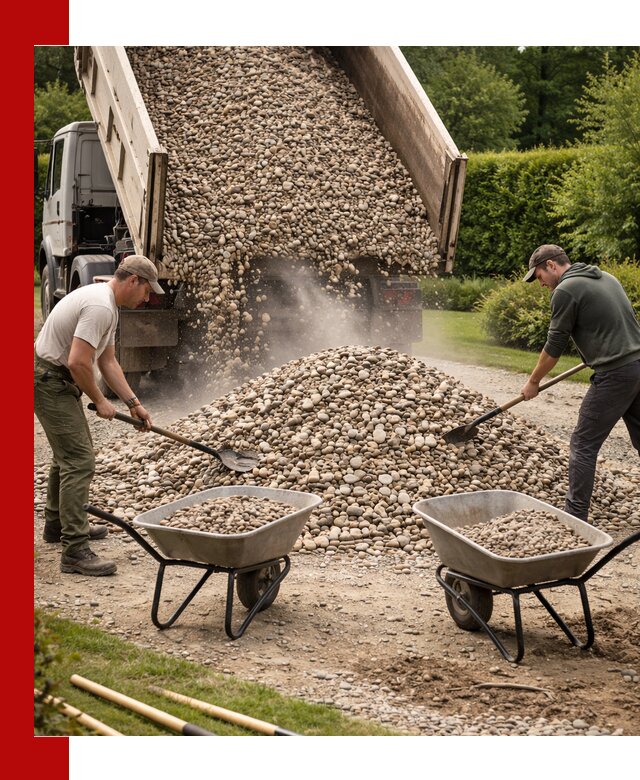 Доставка и продажа декоративной гальки в Тейково