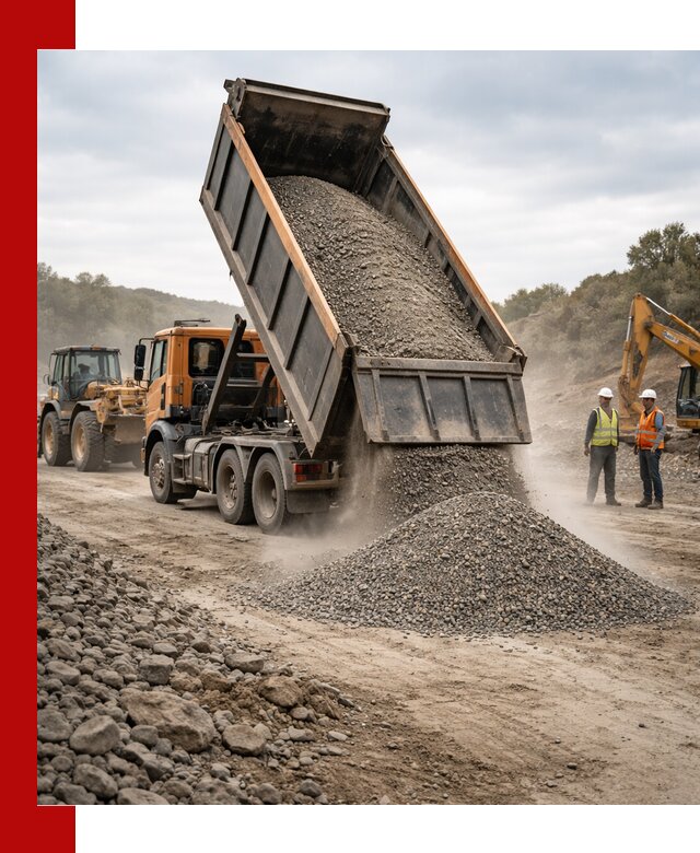 Щебёночно-песчаная смесь ЩПС С1 с доставкой в Тейково