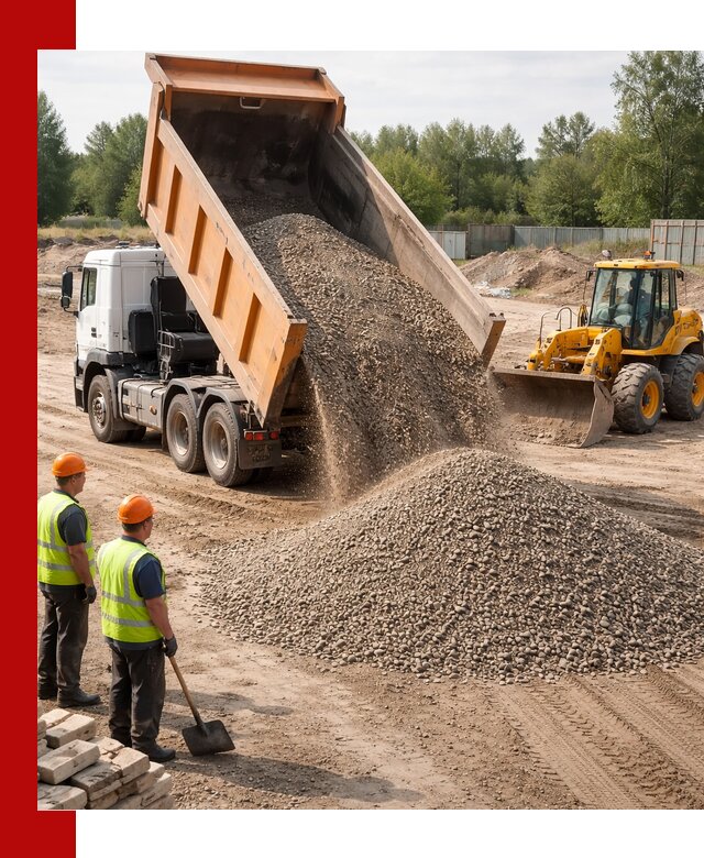 Доставка щебёночно-песчаной смеси ЩПС С7 в Тейково