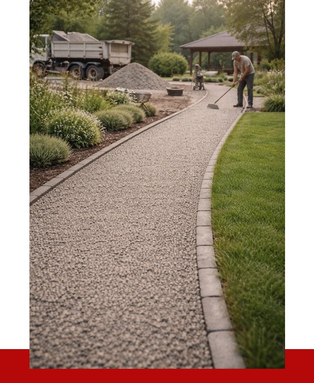 Каменная крошка для дорожек в Тейково от 3479 р. | ПРОНЕРУДТкв