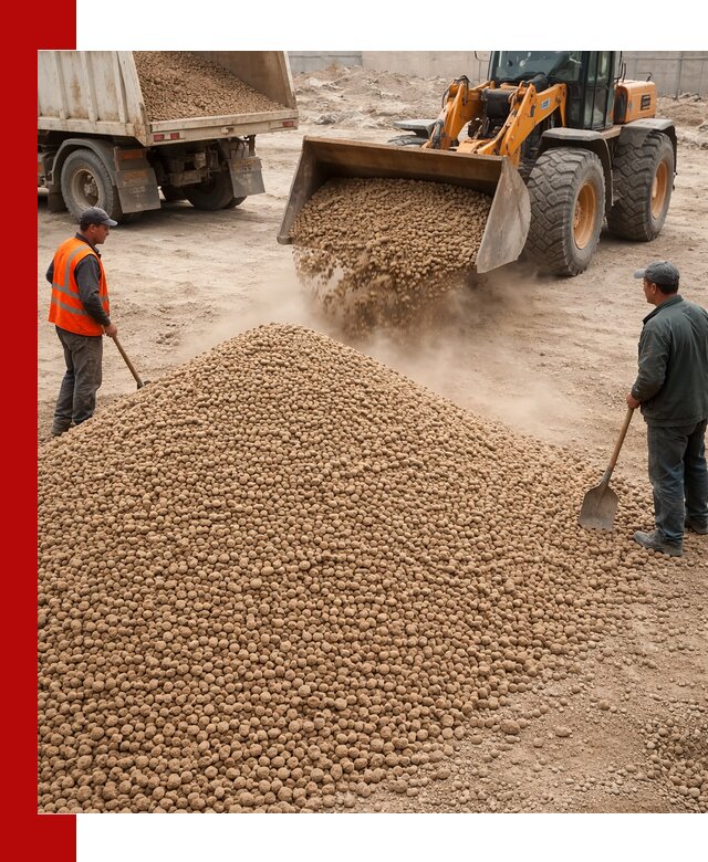 Керамзит фракция 10-20 с доставкой в Тейково