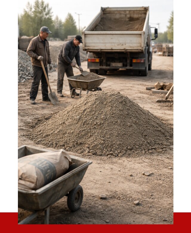 Цементно-песчаная смесь М150 в Тейково от 5110 р. | ПРОНЕРУДТкв