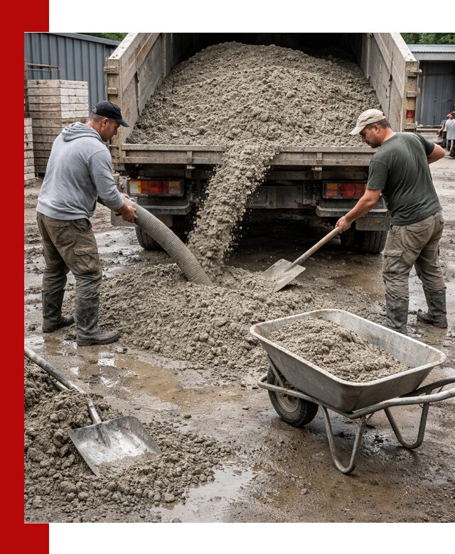 Цементно-песчаная смесь М150 доставка в Тейково