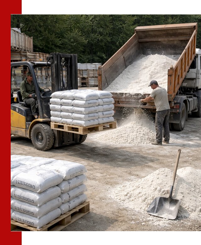 Доставка строительной извести оптом и в розницу в Тейково