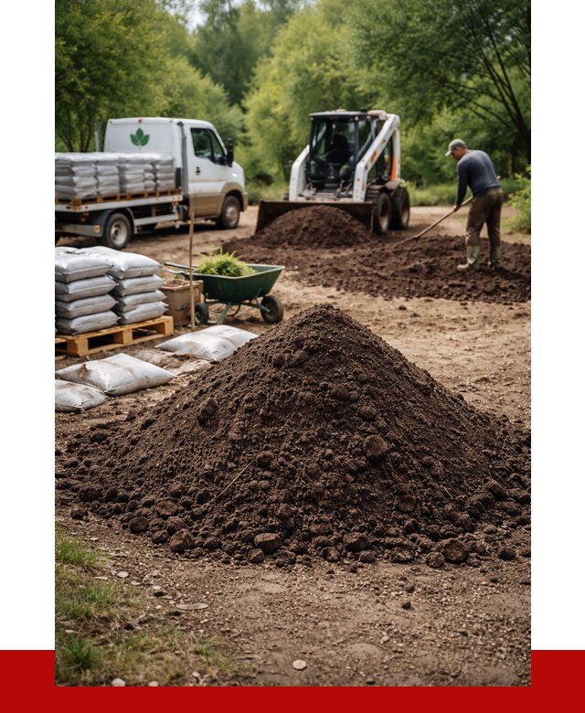 Грунт для озеленения с доставкой в Тейково от 1957 р. | ПРОНЕРУДТкв