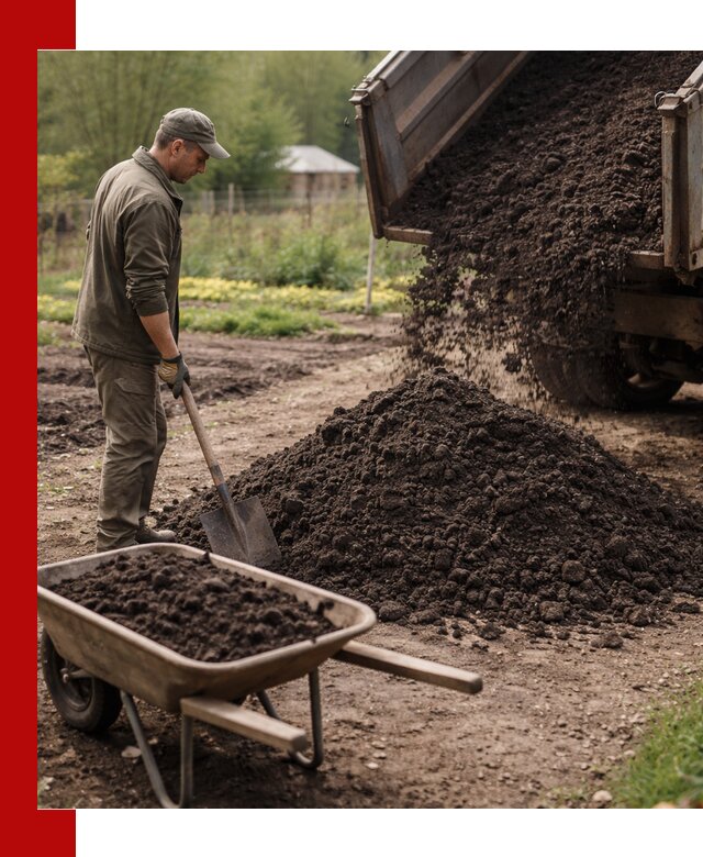 Доставка качественной земли для огорода в Тейково