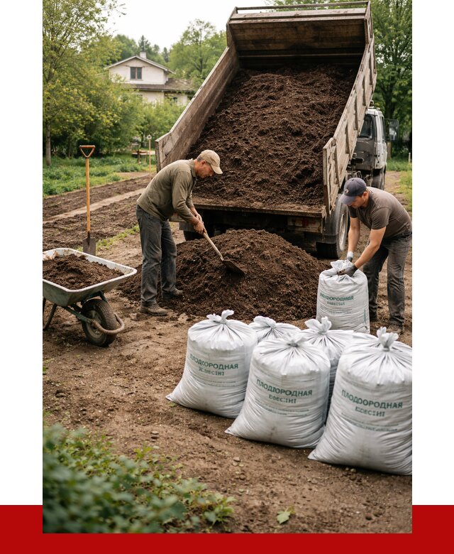Плодородная смесь в Тейково от 4567 р./куб с доставкой | ПРОНЕРУДТкв