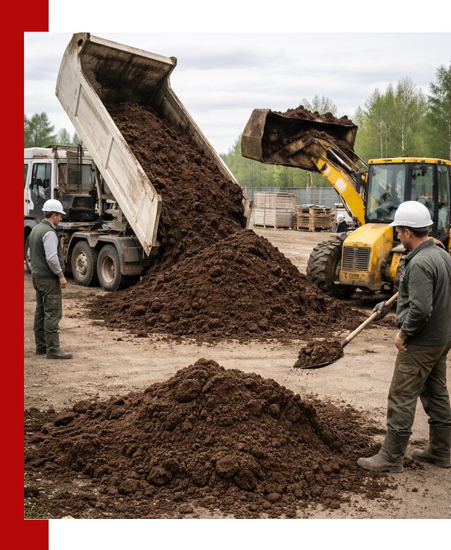 Доставка торфа оптом и в мешках в Тейково