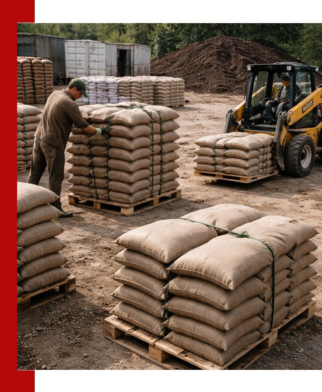 Доставка торфа в мешках по выгодным ценам в Тейково