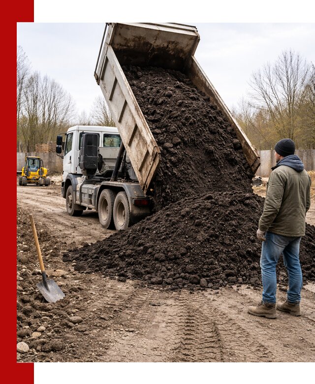 Доставка чернозема навалом в Тейково быстро и выгодно