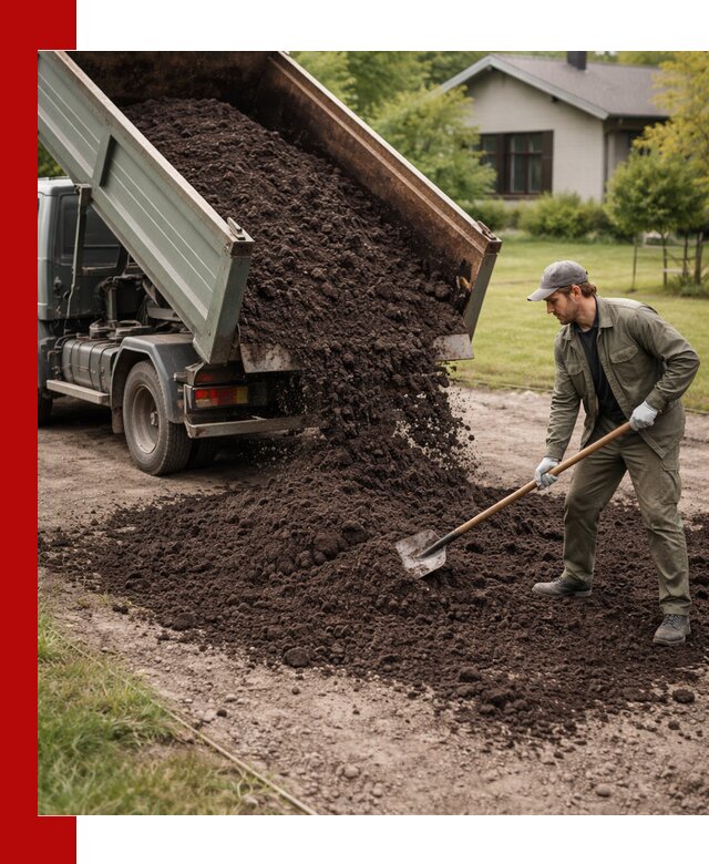Чернозем для газона с доставкой в Тейково быстро и качественно