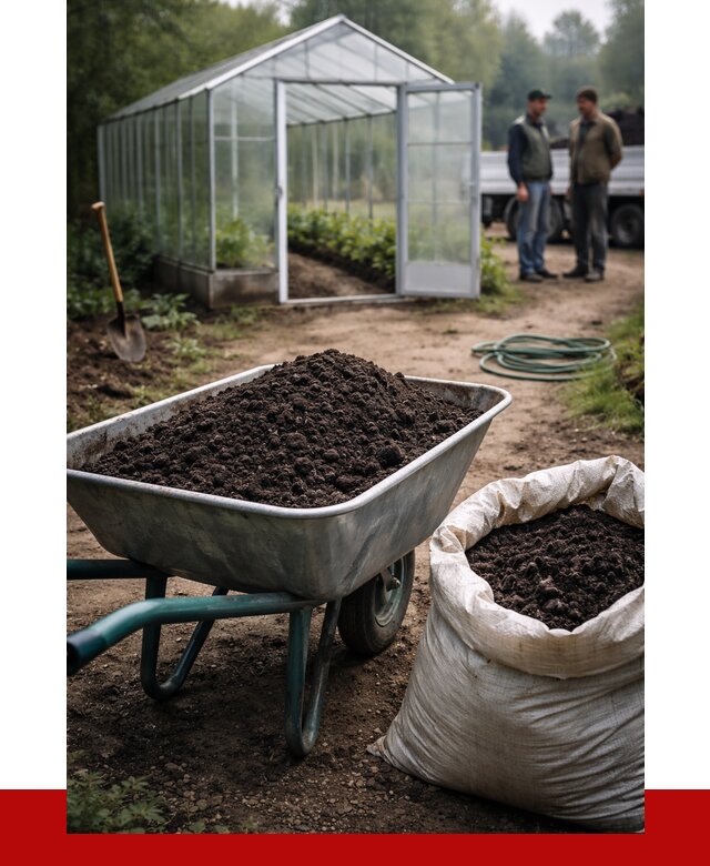 Чернозем для теплицы в Тейково с доставкой от 1631 р. | ПРОНЕРУДТкв