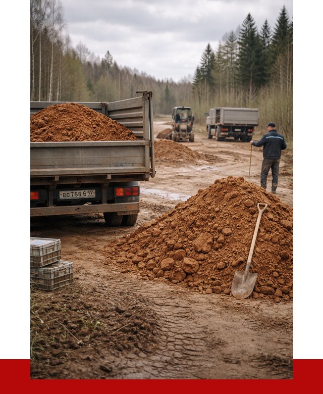 Глина и суглинки в Тейково от 4893 р. за куб | ПРОНЕРУДТкв